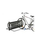 Spiral-Fahrradständer aus Stahl h14057