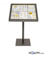Speisekartenhalterung mit LED für Restaurant h14813
