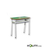 Einzelbank-mit-Untertisch-höhe-71 cm-h172-55