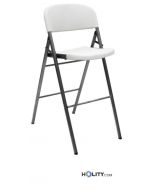 Barhocker aus Stahl h21534