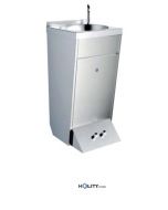 Handwaschbecken aus Edelstahl h21807