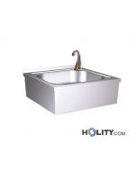 Wandhandwaschbecken Edelstahl AISI 304 h21886
