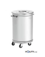 Abfalleimer aus Edelstahl h220_265