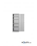 Schrank-aus-poliertem-Blech-h22805