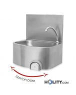 Handwaschbecken aus Edelstahl h2290