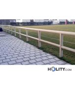 Gartenzaun-h22908- Preis pro lfm