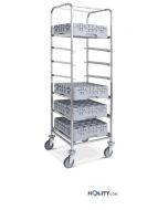 Transportwagen für Spülmaschinenkörbe h22_202