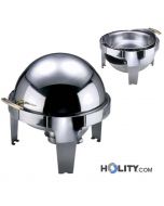 Rolltop-Chafing Dish rund h24204