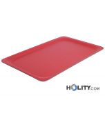 Tablett GN 1/1, rutschfest h24266 - rot