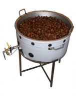 Kastanienbräter mit Gasbetrieb und Ständer h2606