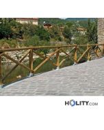 Kreuzzaun-Rundpfosten-h285-31-Preis pro lfm