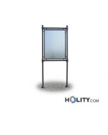 Werbe-/Infotafel als Stadtmobiliar aus Metall h287_170