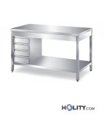Edelstahltisch-mit-4-Schubladen-h314-85