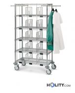 Wagen für die Wäscheverteilung im Krankenhaus h31518