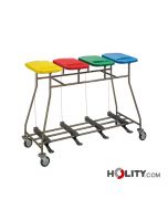 Edelstahlwagen-4-Sackhalter-h315-30