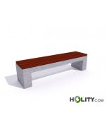 Bank-aus-Holz-und-Beton-ohne-Rückenlehne-h319_144