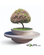 Pflanzgefäß-mit-Betonbank-h319_75