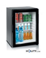 Minibar für Hotels und Büros mit Glastür 30 Liter h3410
