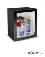 Minibar mit Absorptionskühlung und Glastür 55 Liter h3450