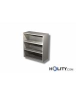 Edelstahl-Hängeschrank-2-offene-Ablagen-h357-25
