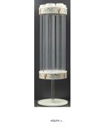 Eiswaffelhalter-6-Rohre-mit-Aluminium-Drehfuß-h41206
