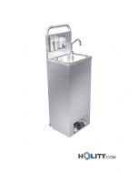 Mobiles Handwaschbecken/Desinfektionsmittelspender h418_103