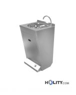 Handwaschbecken mit Seifenspender h418_104