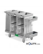 Wäschewagen-für-Hotel-mit-Ablagefächer-h42210