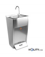 Handwaschbecken mit Doppelpedal h43881