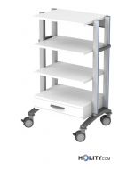 Wagen für Medikamente + elektromedizinische Geräte h44609