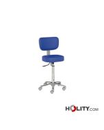 Ergonomischer Hocker für Arztpraxis h448_90