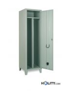Spind-/Umkleideschrank m. Trennwand sauber/schmutzig h471_05