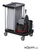 Reinigungswagen mit Doppeleimer 2 x 15 Liter h489_16