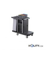 Reinigungswagen mit Sackhalterung h489_20