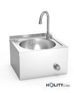 Handwaschbecken aus Edelstahl h509_01
