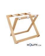 Kofferablage aus Holz mit Lederriemen h514_04