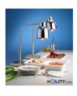 Professionelle Tisch Wärmelampe für Speisen h519_06