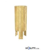 Mülleimer mit Holz für Aussenbereich h521_11