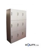 Schliessfachschrank mit 9 Fächern h526_04