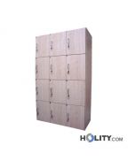 Schliessfachschrank mit 12 Fächern h526_09