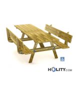 Picknicktisch mit erleichtertem Zugang h575_40