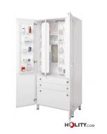 Medikamentenschrank mit Schubladen h601_02