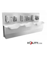 Chirurgisches-Corian-Waschbecken,-3 Plätze,-245-cm-h624_20