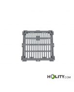 Gullydeckel aus Gusseisen mit Diebstahlsicherung h638_30