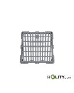 Gullydeckel mit quadratischem Rahmen h638_31