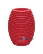 Vase aus Polyethylen h6435 rot
