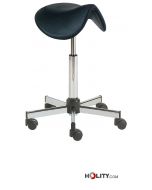 Medizinischer-Hocker-Sattelsitz-und-Chromfuß-h666_44