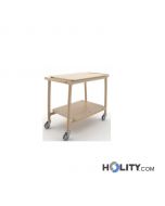 Gueridon-Servierwagen-aus-Holz-mit-2-Ablagen-h684_55