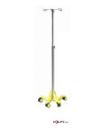 Infusionsständer-mit-2-Haken-und-farbigem-Fuß-h740_26