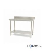Edelstahltisch-mit-Aufkantung-und-Ablage-h83330